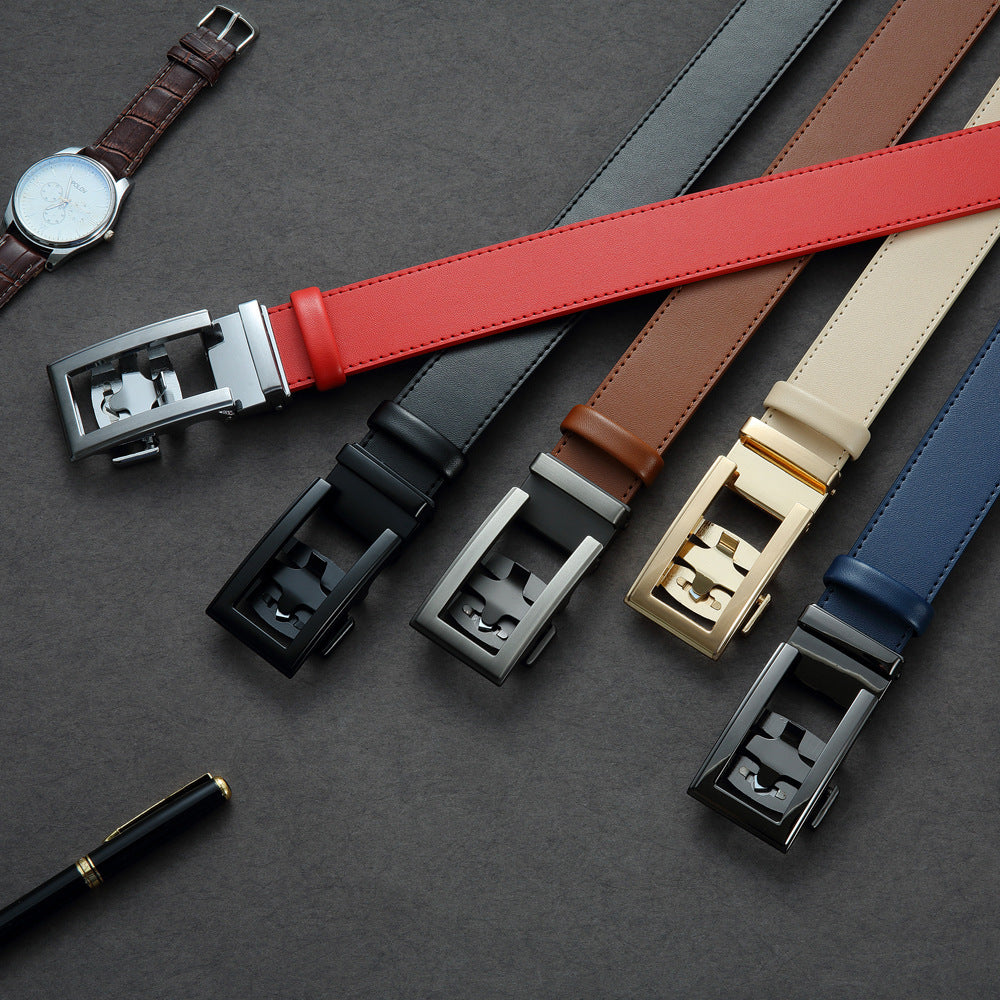 New Alloy Automatic Buckle Belt Men Limorista