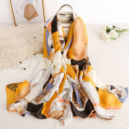 Lightweight And Smooth Sun Protection Scarf Limorista