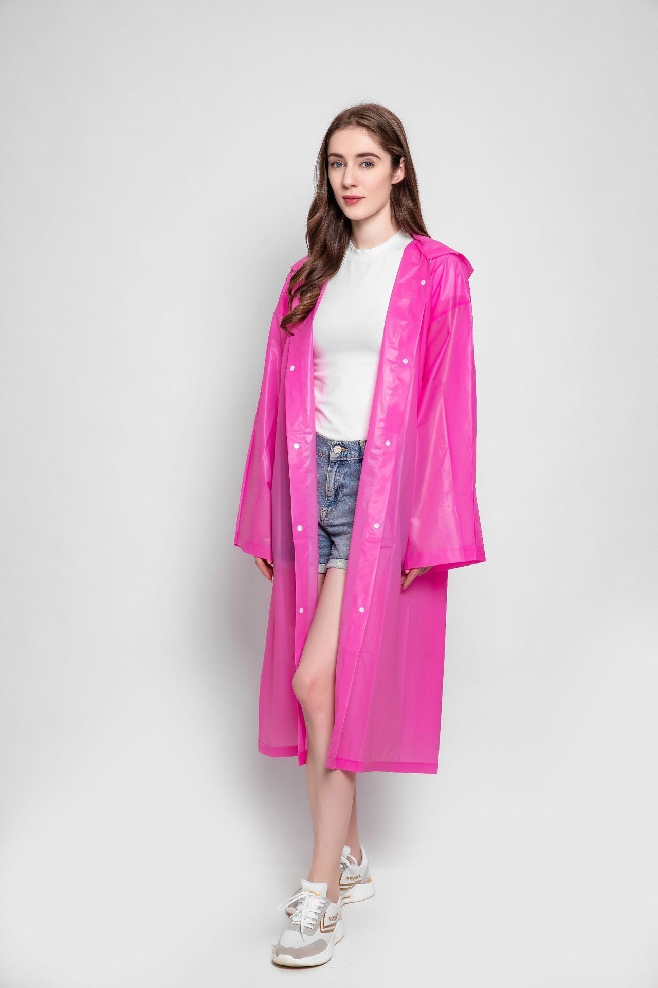 Non-disposable Adult Thickened Transparent 140g Raincoat Limorista