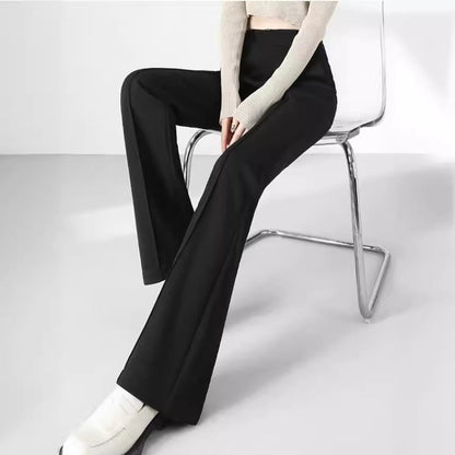 Spring And Autumn Thin High Waist Stretch Slim Suit Pants For Women Limorista