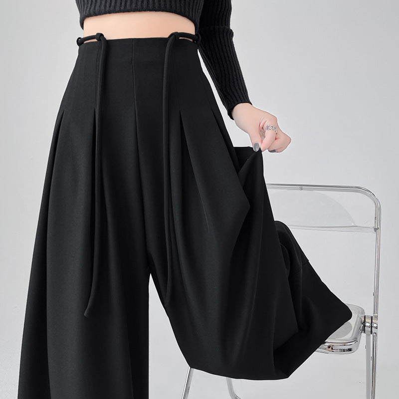 High Waist Drooping Loose Loose Trousers Casual Pants Limorista