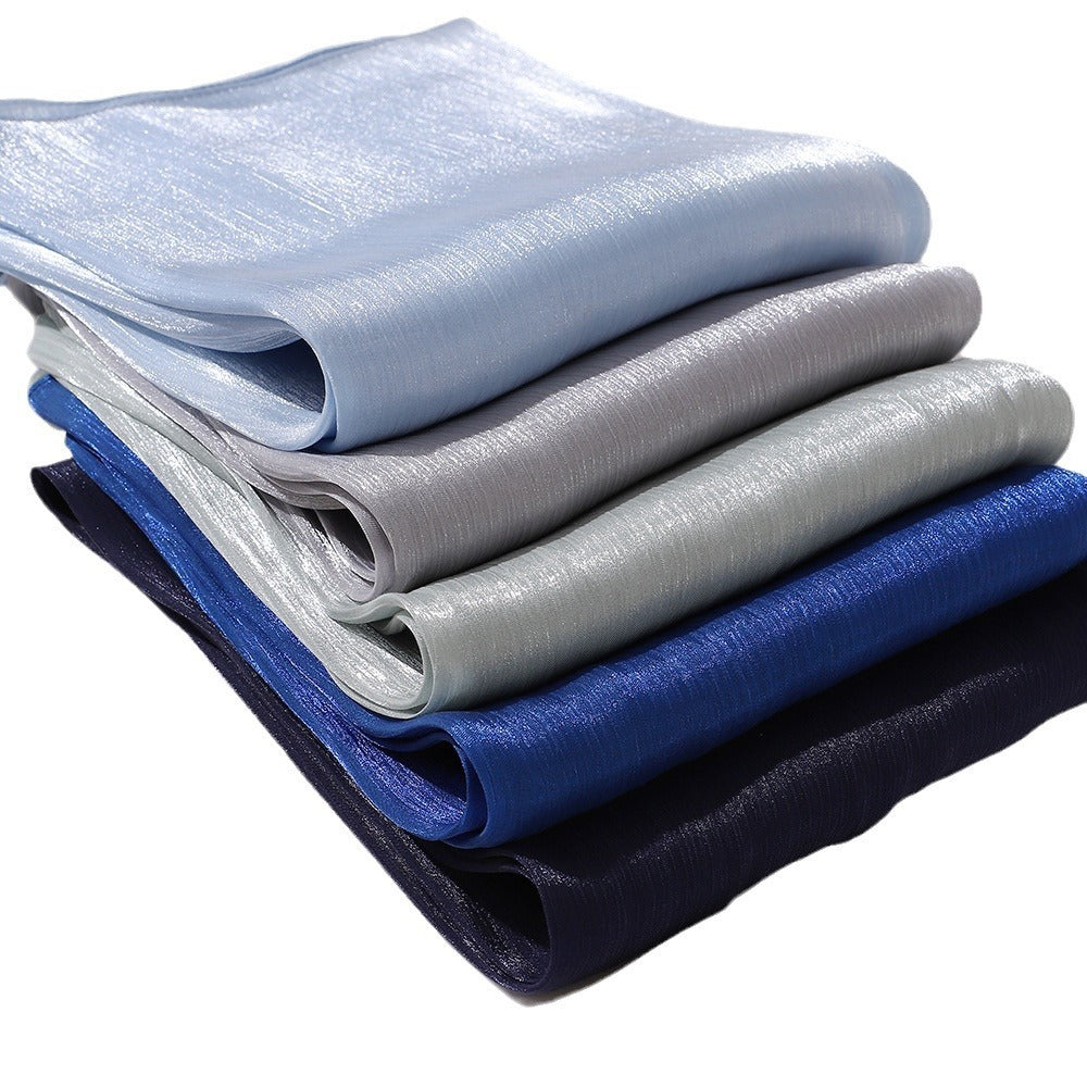 Breathable Cool Island Satin Smooth Silk Toe Scarf Limorista