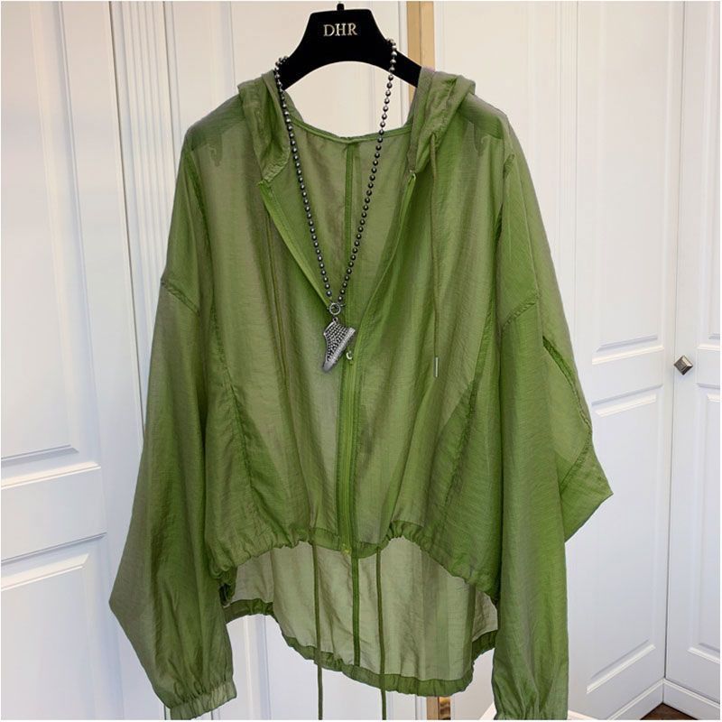 New Summer Lightweight Ice Silk Sun Protection Clothing Women&