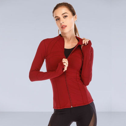 Professional Yoga Long-sleeved Running Sports Autumn And Winter Women&