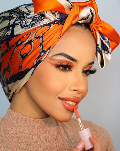 Chain Printed Scarf Women&