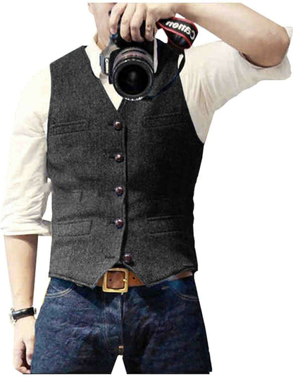 Suit Vest Best Man Wedding Limorista