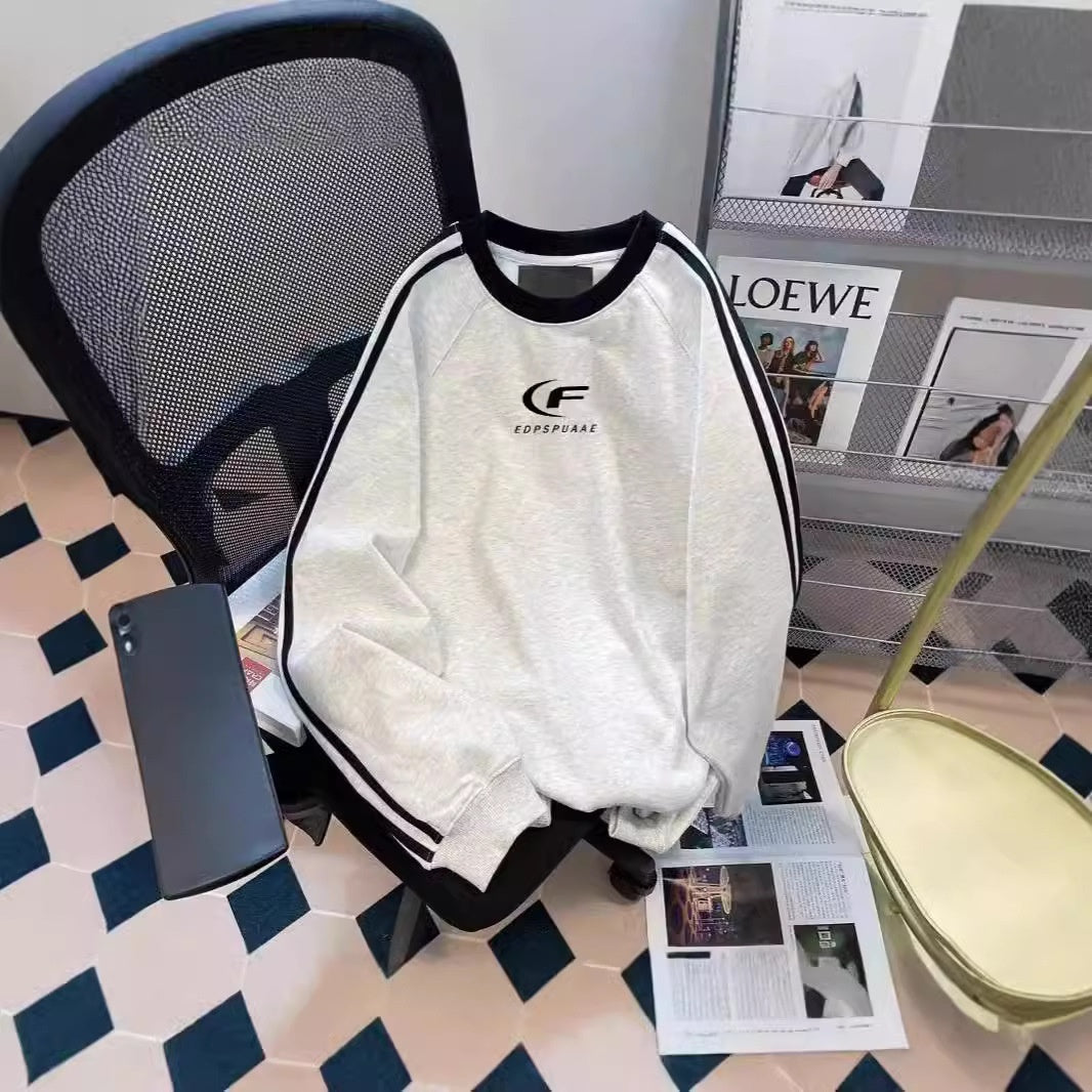 Fashion Brand Autumn And Winter Round Neck Long Sleeve Top Limorista