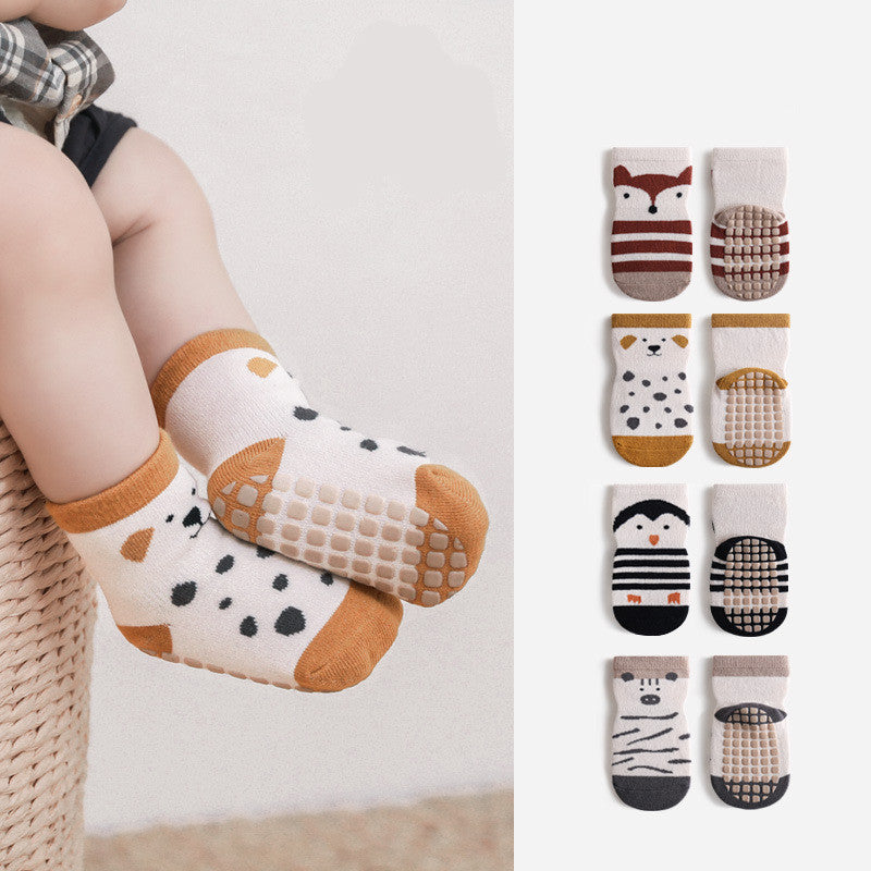 Baby Floor Socks Indoor Full Base Rubber Anti-slip Cooling Insulation Cylinder Limorista