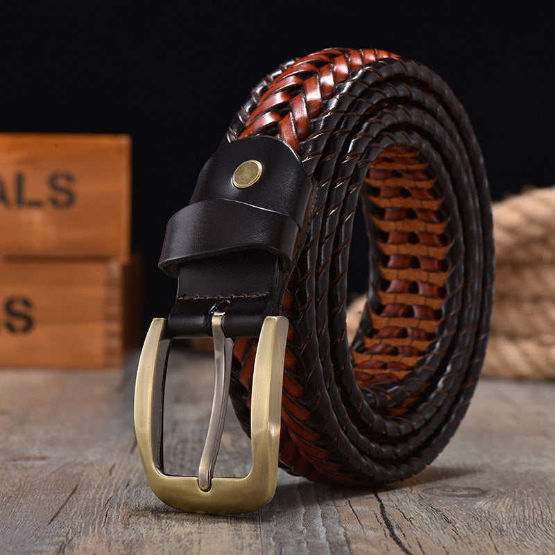 Hand Woven Belt Men&