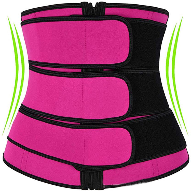 Tummy Sweat Shapewear Bodysuits Women Waist Trainer Slimming 2-3 Belts Workout Shaper Corset Limorista