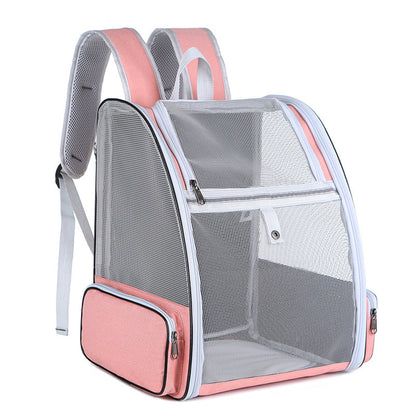 Breathable Pet Backpack Out Shoulder Cat Bag Limorista