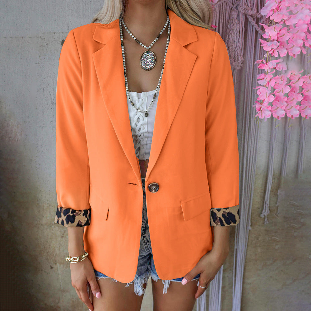Long Sleeved Cardigan Casual Suit Coat Women Limorista