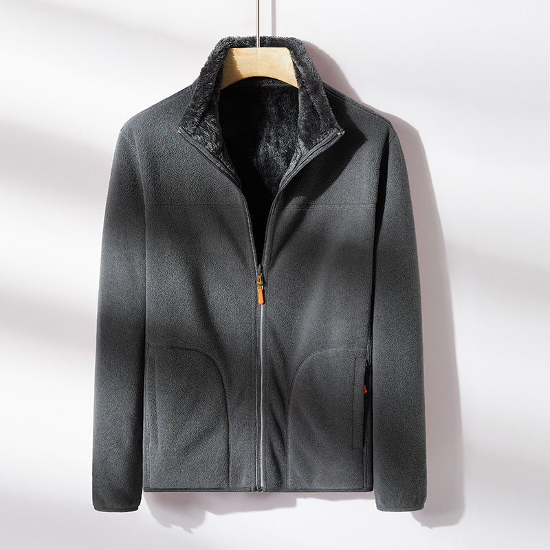 Fashion Outdoor Polar Fleece Double-sided Coral Fleece Jacket Limorista
