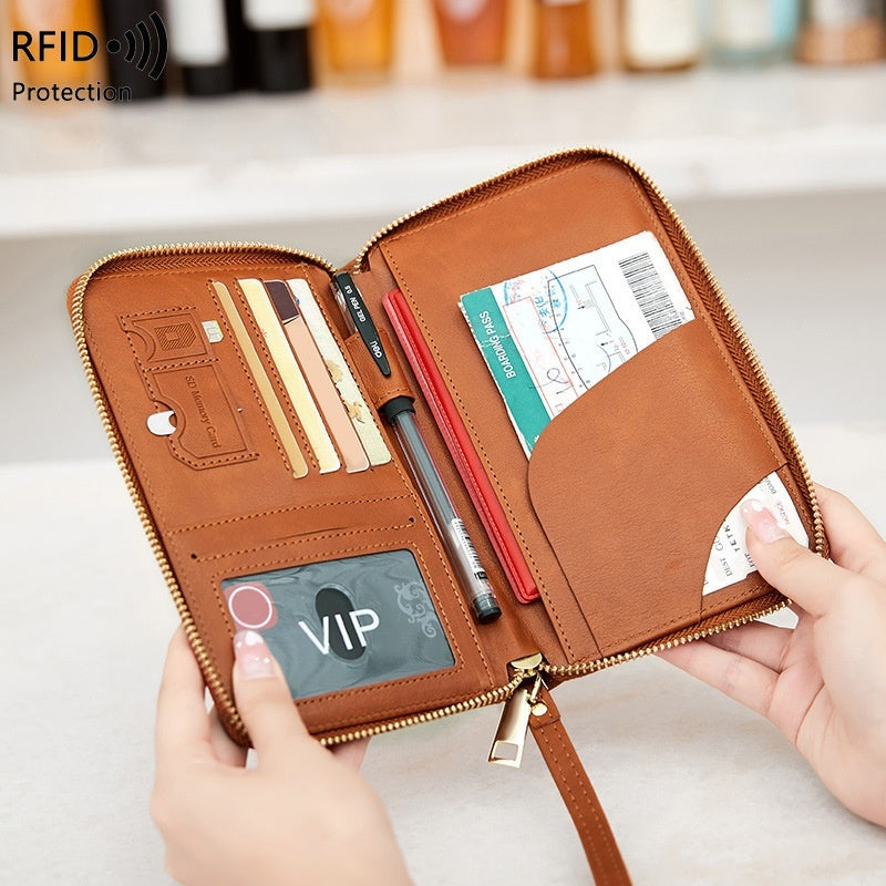 RFID Passport Case Ticket Storage Document Package Limorista