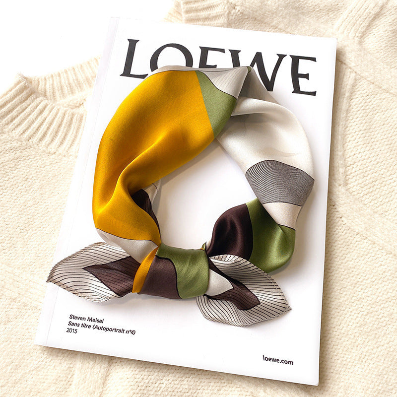 Fashion Lady Sunflower Vintage Scarf Limorista