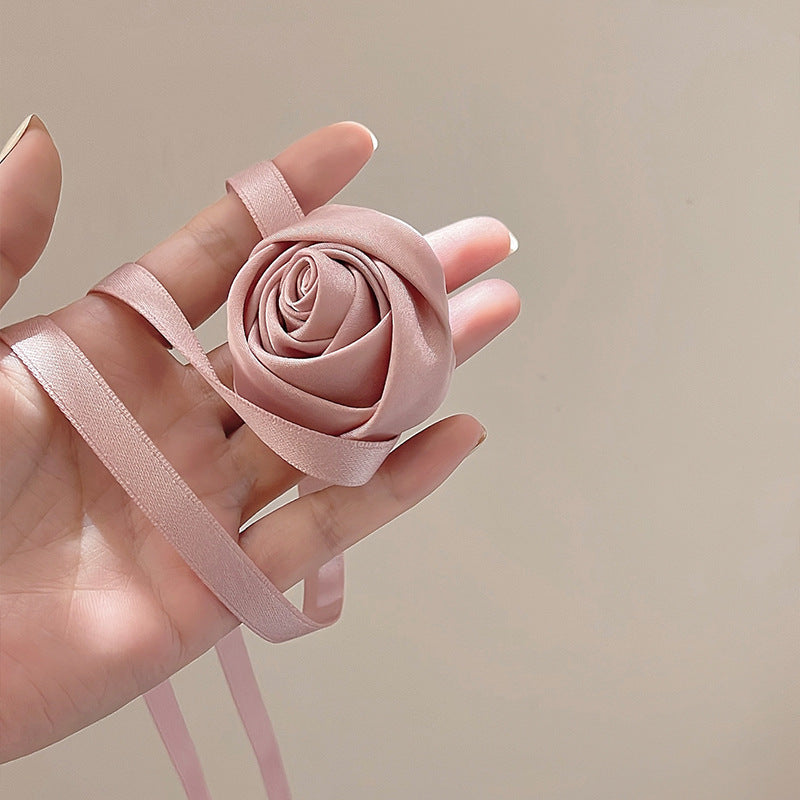 Bow Purple Neck Accessories Sexy Collar Female Band Limorista