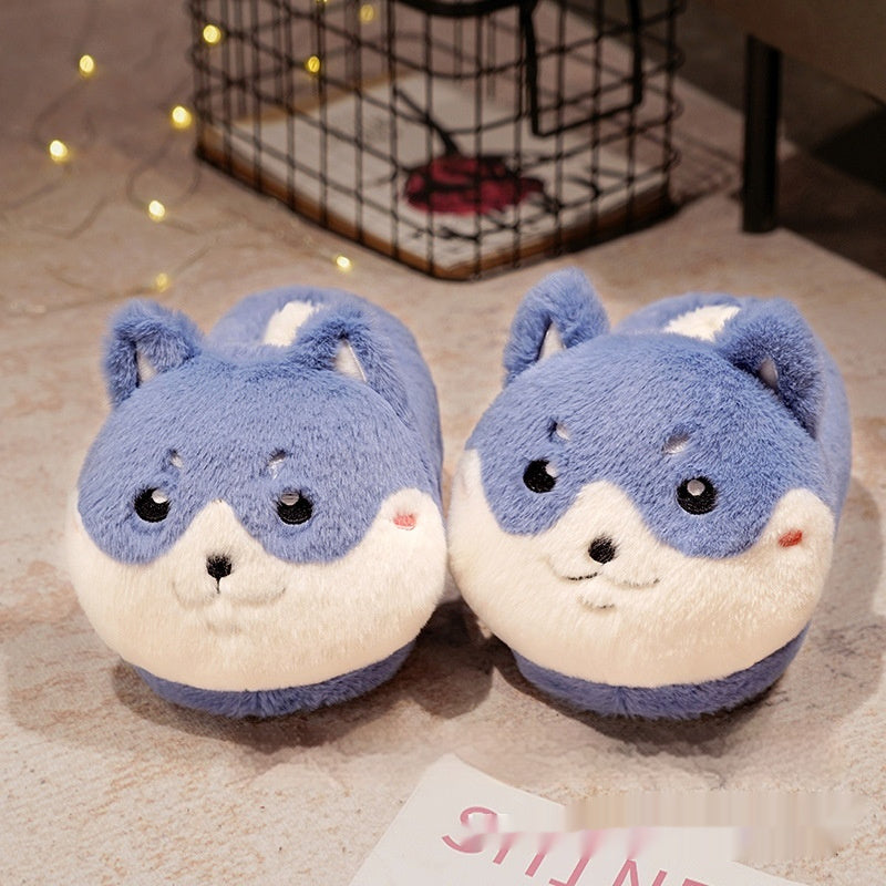 Japanese Cartoon Animal Indoor Warm Slippers Limorista