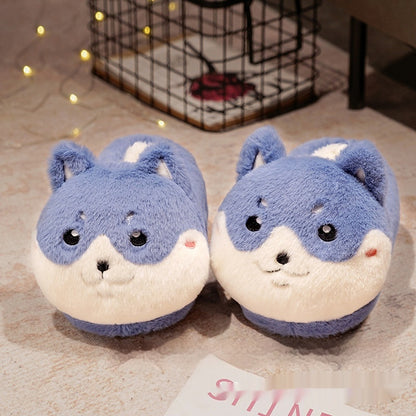 Japanese Cartoon Animal Indoor Warm Slippers Limorista