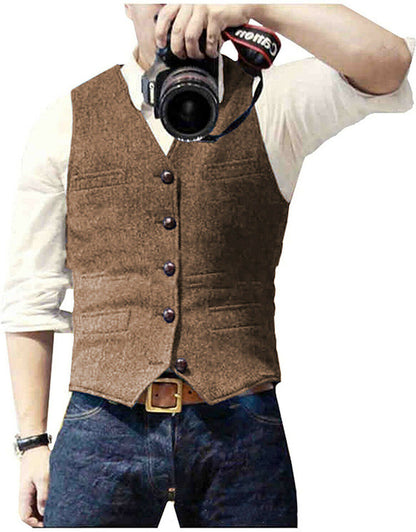 Suit Vest Best Man Wedding Limorista