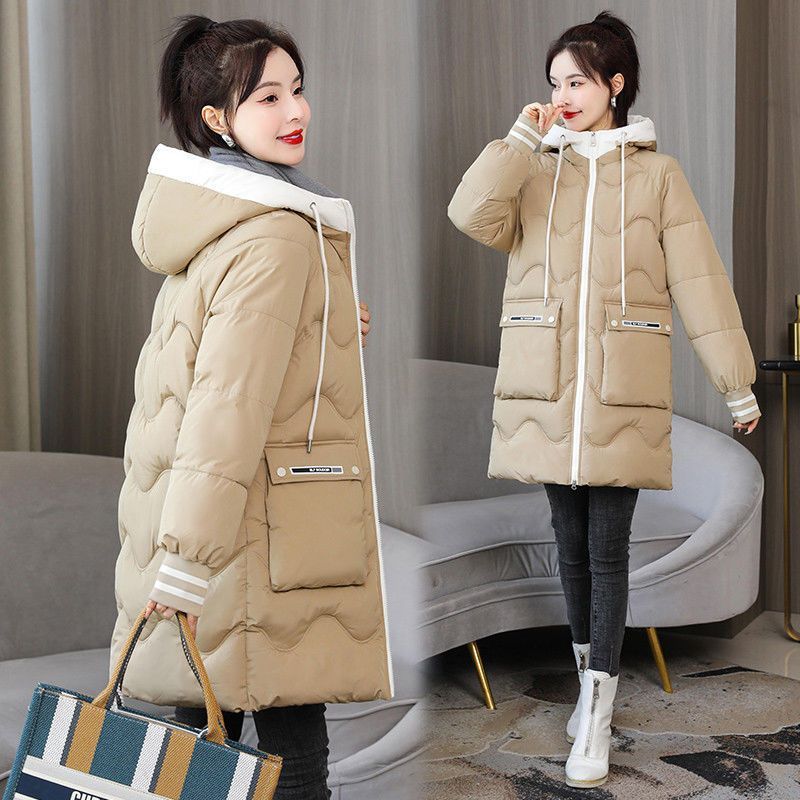 Mid Length Down Cotton Coat Limorista