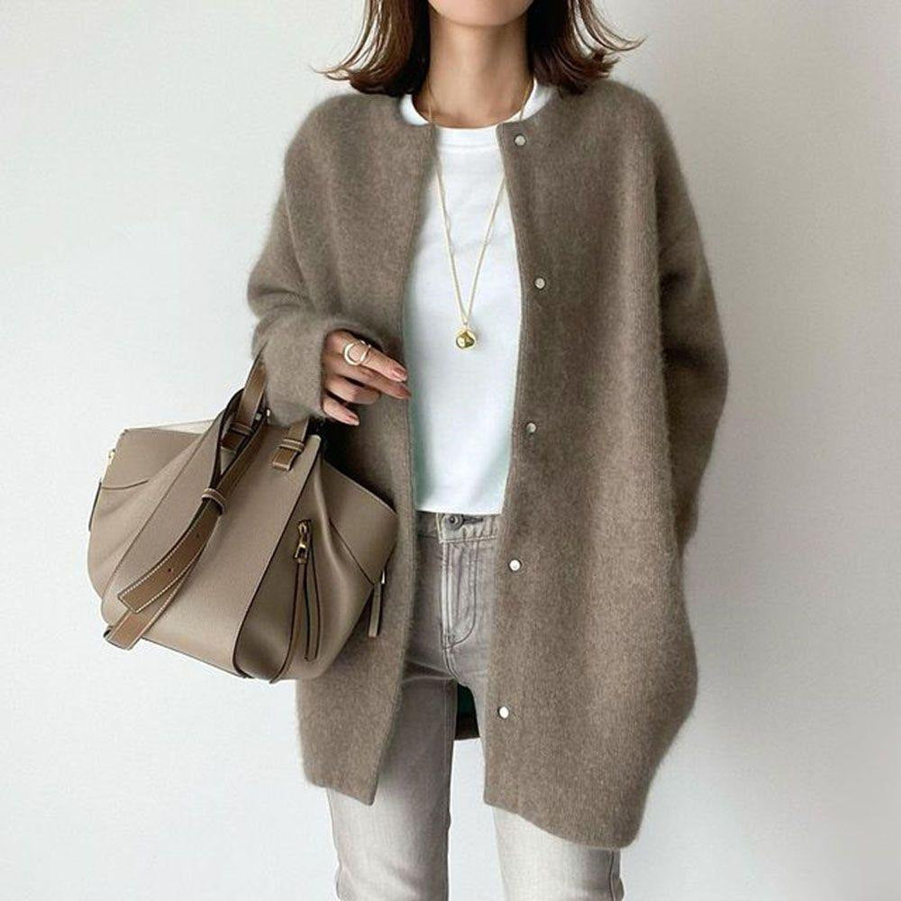 Knitted Jacket Slimming Sense Of Design Niche Loose Limorista
