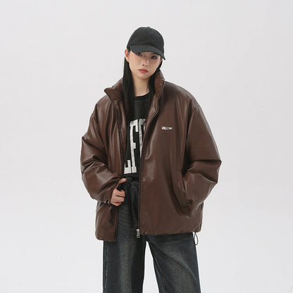 Cotton Coat Autumn And Winter Solid Color Men And Women Limorista