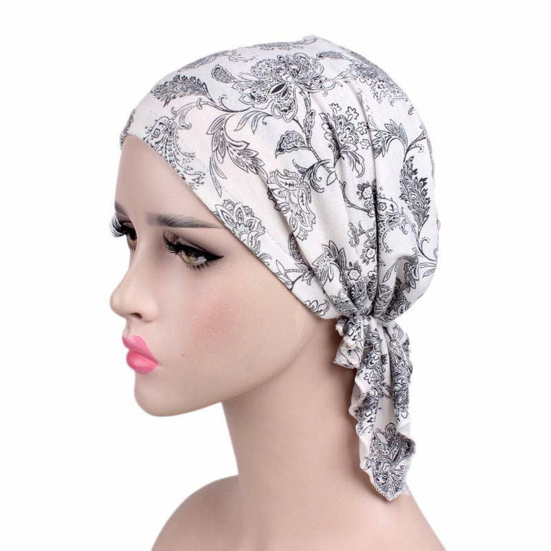 Stretch Hair Band Braid Hat Ethnic Style Fashion Scarf Muslim Ethnic Limorista