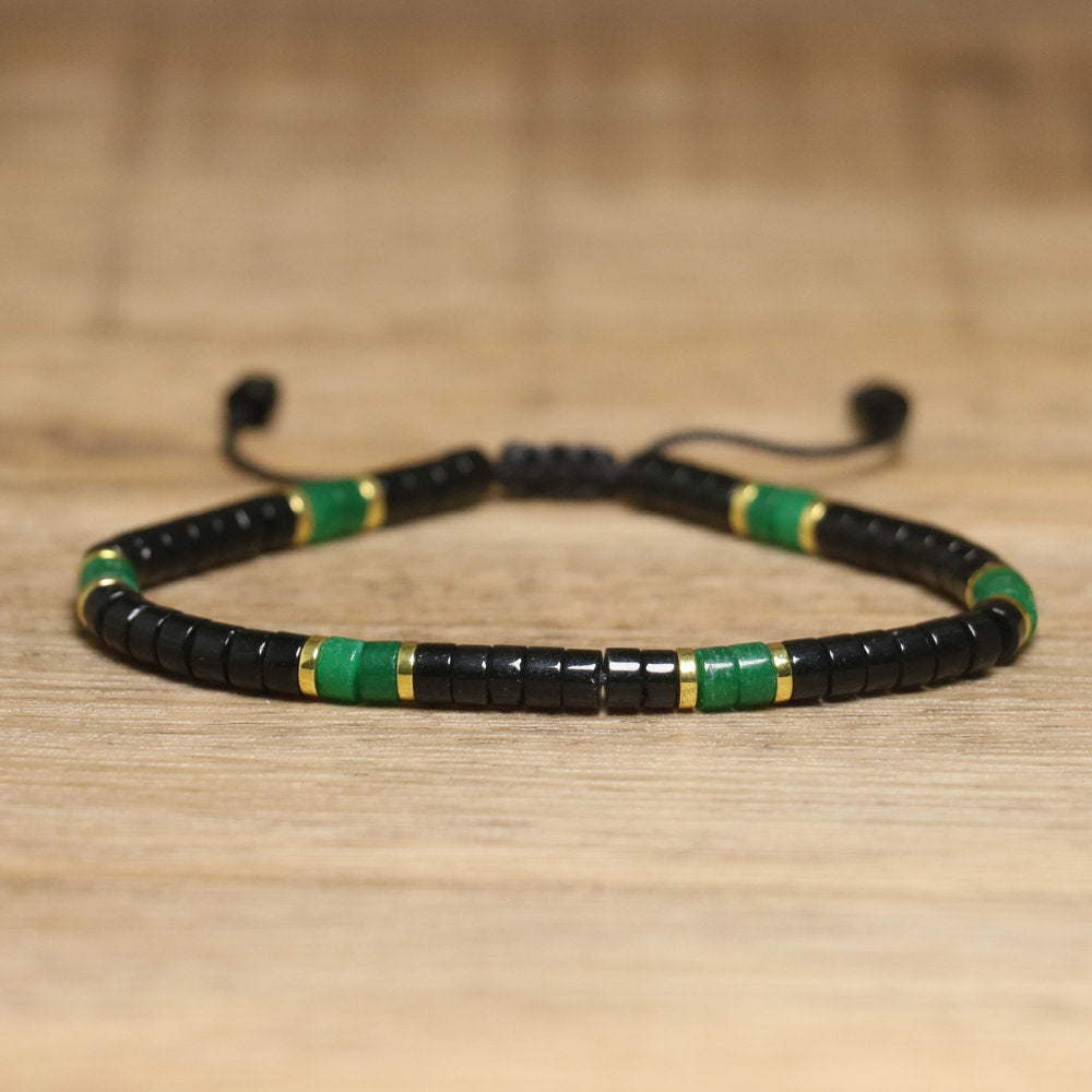 Spacer Beads Beaded Weave Bracelet Women&
