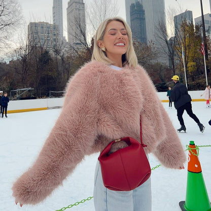 Polyester Imitation Fur Women&