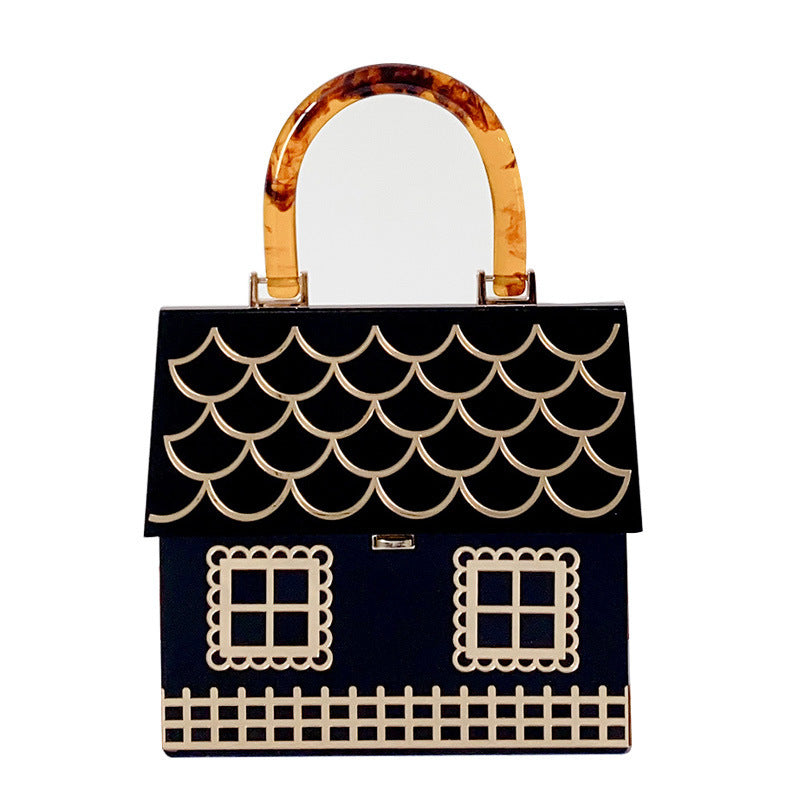New Dinner High-grade Large Capacity Acrylic Handbag Limorista