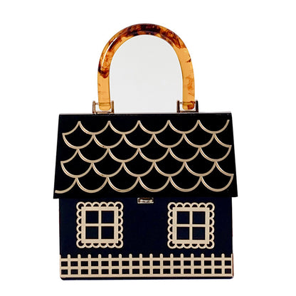 New Dinner High-grade Large Capacity Acrylic Handbag Limorista
