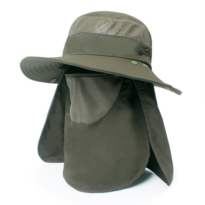 Windproof Sunscreen VisorCap Summer Cycling Fishing Hat Thin Quick-Drying BreathableCap Limorista