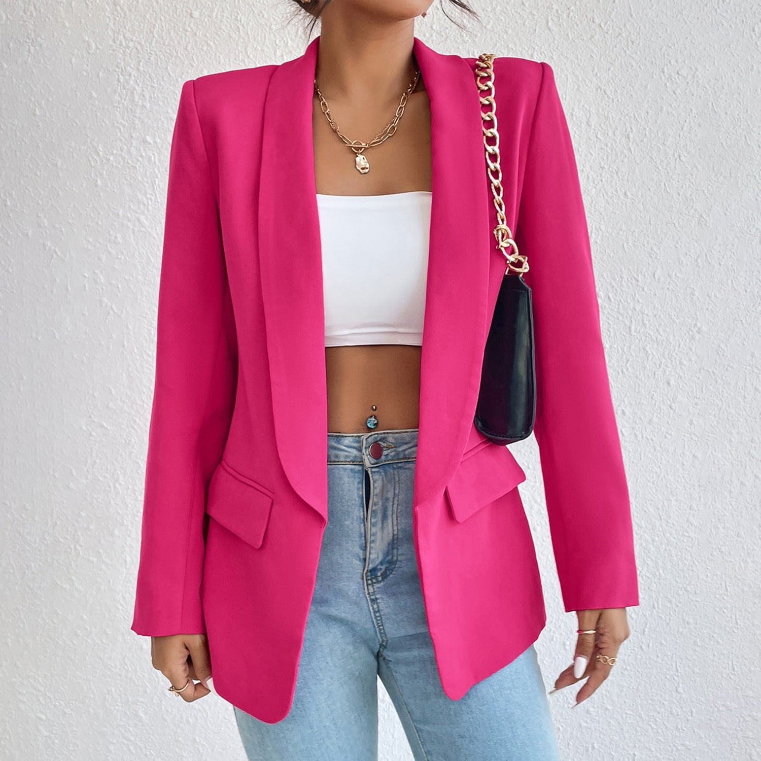 Winter Rose Fashion Suit Lapel Limorista