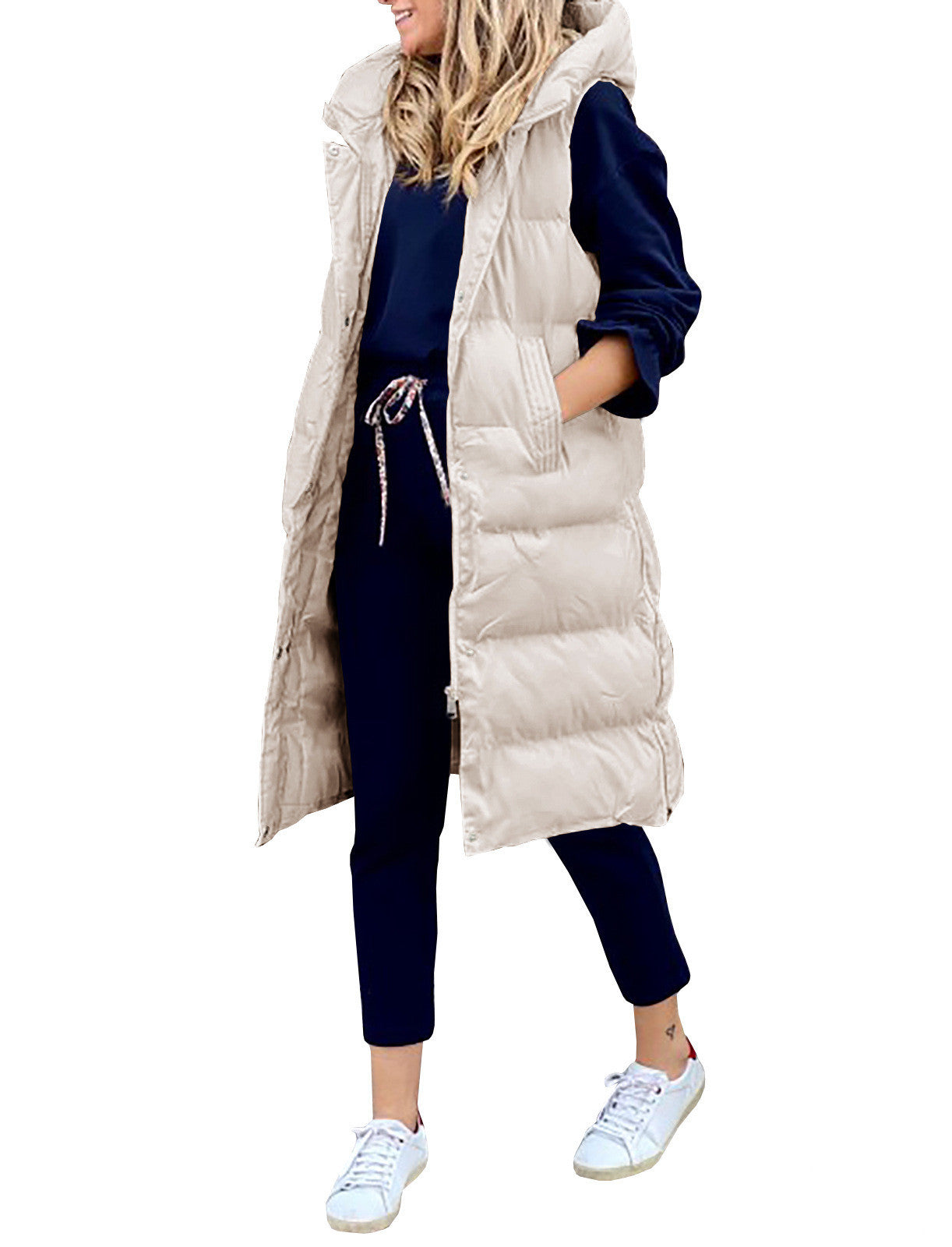 Loose Casual Fashion Single-breasted Sleeveless Jacket Limorista