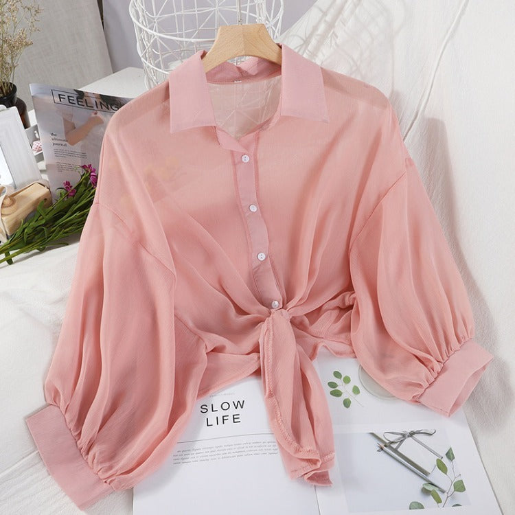 Students Wear A Small Shawl Outside The Air-conditioned Shirt Limorista