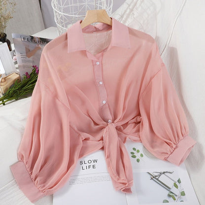 Students Wear A Small Shawl Outside The Air-conditioned Shirt Limorista