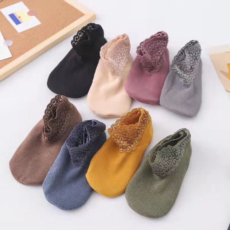 Warm Silicone Non-slip Mid-calf Socks Limorista