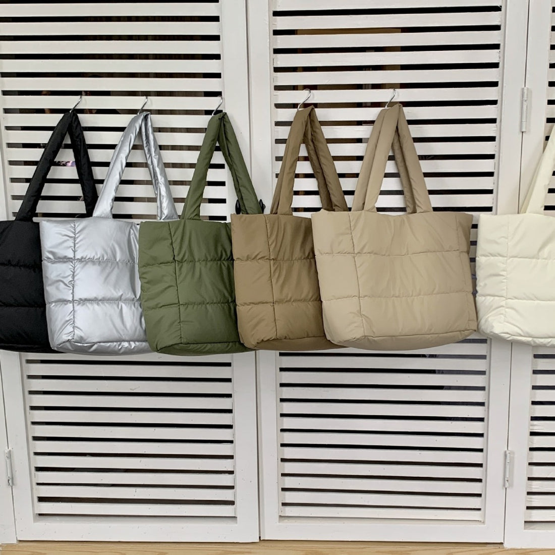 Soft Cotton-filled Tote Bag Portable Shoulder Limorista