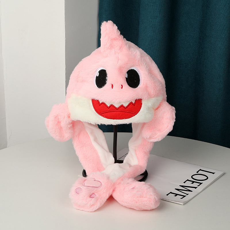 Warm Plush Moving Ear Hat Limorista