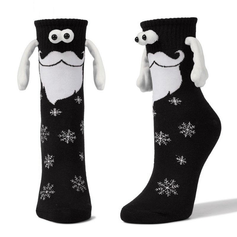 Halloween Hand Socks Couple Magnet Suction Handle Christmas Stockings Limorista