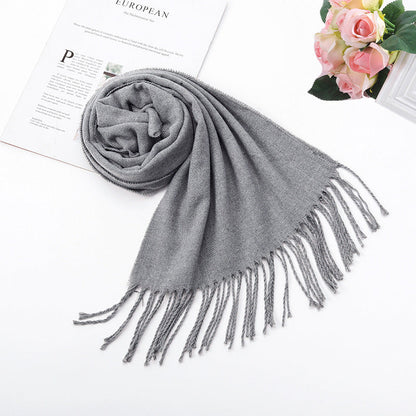 Autumn And Winter British Style Plaid Scarf Winter Limorista