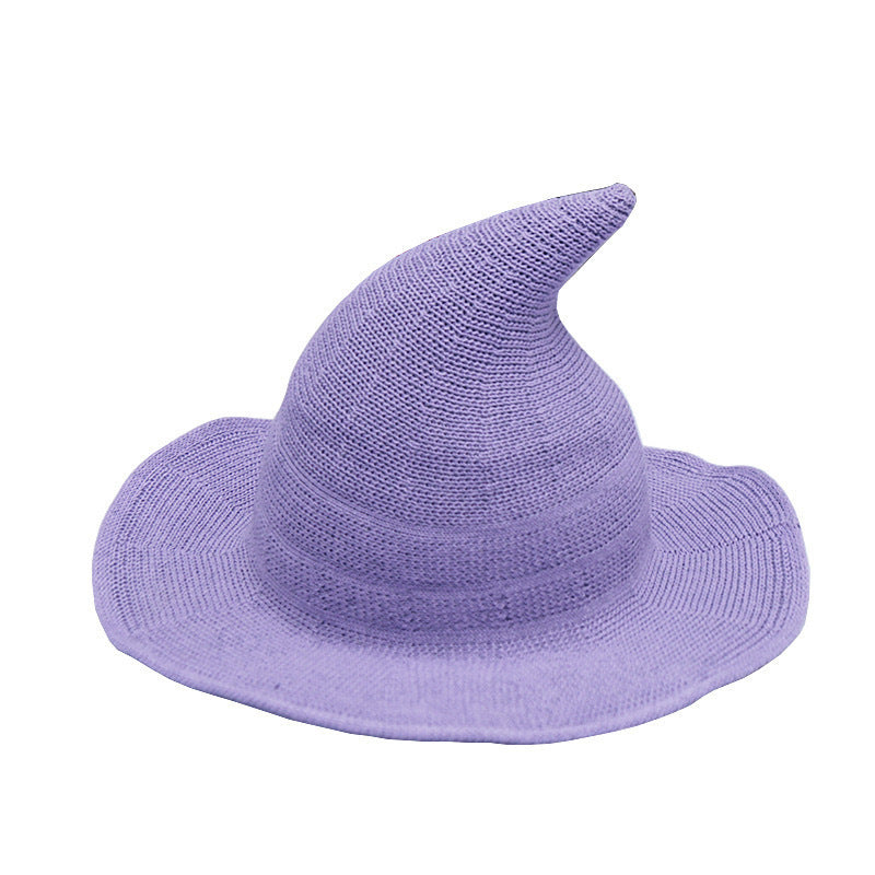 European And American Halloween Wool Wizard Hat Limorista