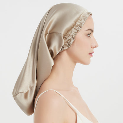 Silk Long Tube Nightcap Hair Care Thermal Heat Cap Limorista