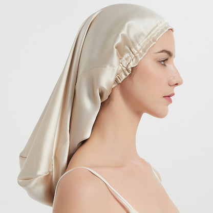 Silk Long Tube Nightcap Hair Care Thermal Heat Cap Limorista