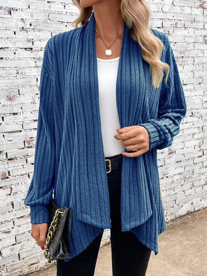 Cross-border Foreign Trade Temu Long Sleeve Loose Cardigan Coat Limorista