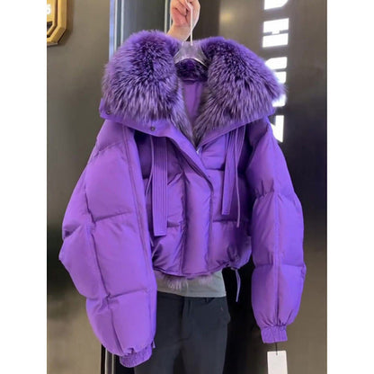 Small Temperament Warm Short Coat Thickened Padded Jacket Limorista