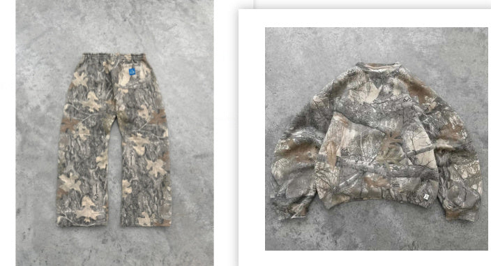 Camouflage Street Retro Hip Hop High Street Men&