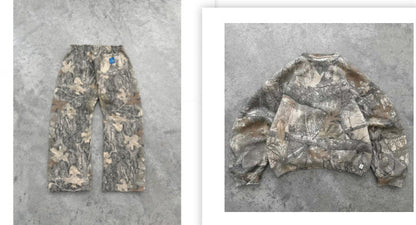 Camouflage Street Retro Hip Hop High Street Men&