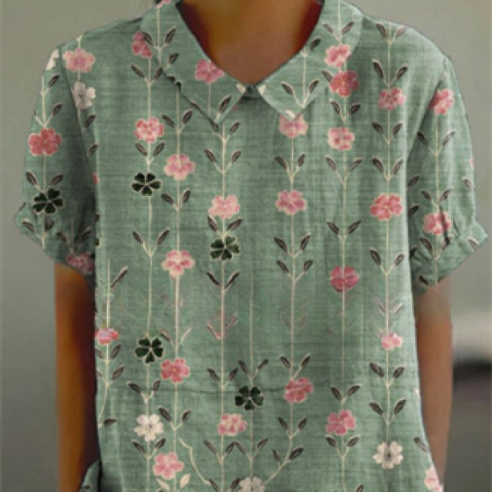 Digital Printing Loose Casual Women&