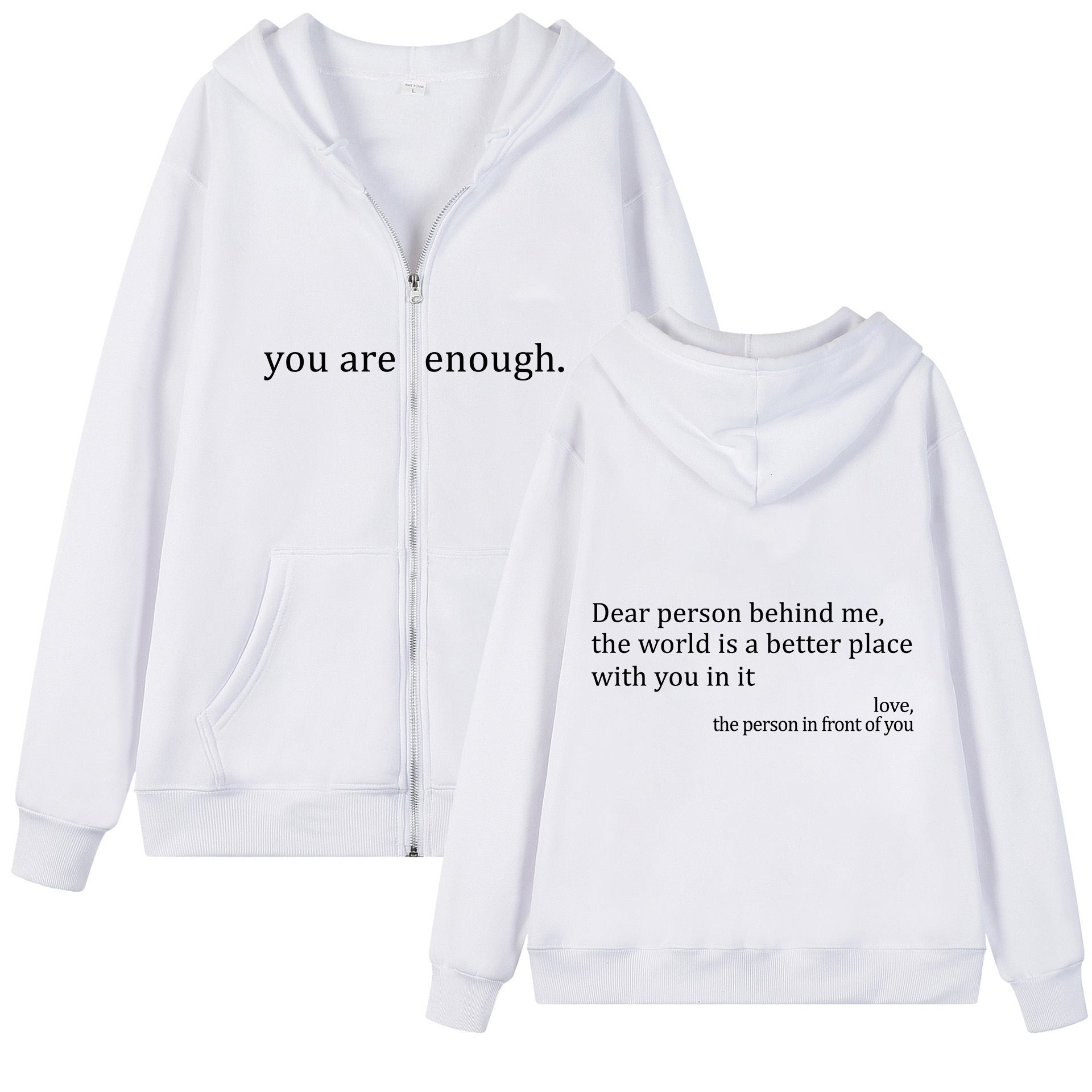 Hoodies Plus Size Sweatshirt Casual Drawstring Zipper Clothes Limorista